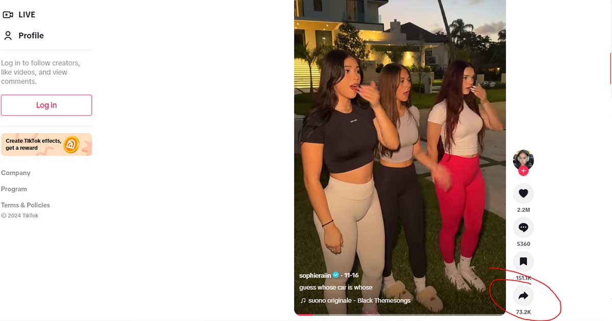 download tiktok videos