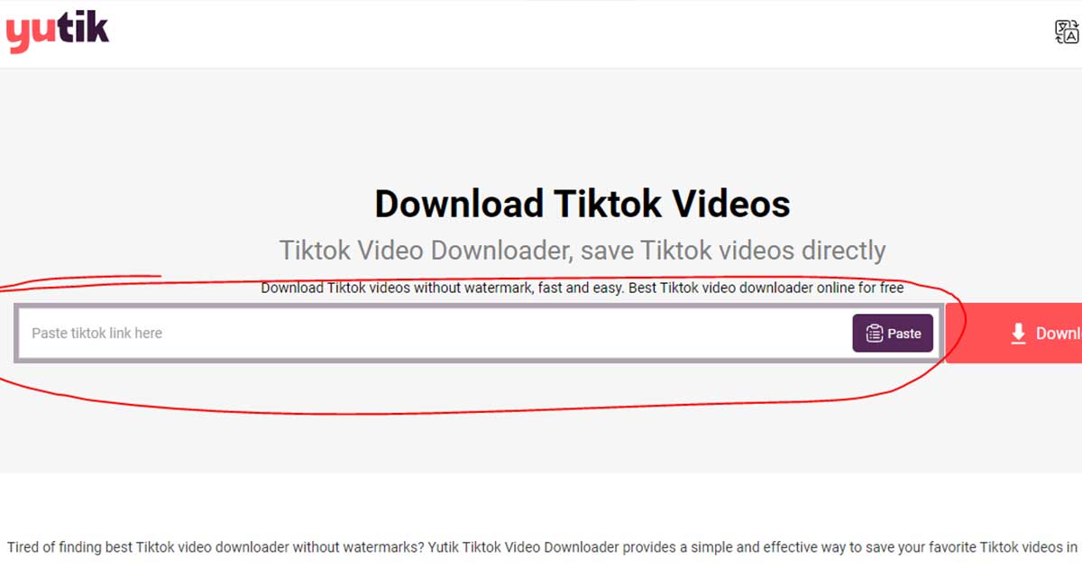 save tiktok video
